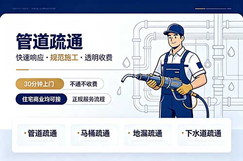 靖江管道疏通