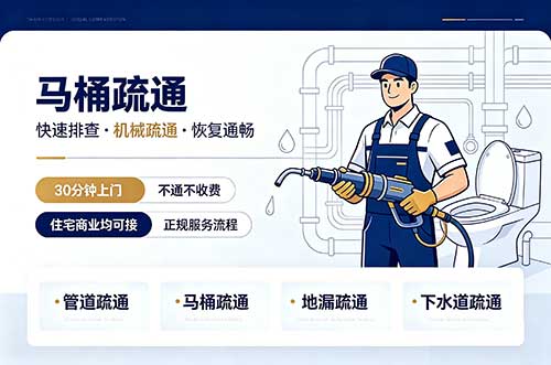 靖江马桶疏通