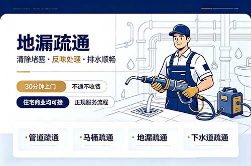 靖江地漏疏通